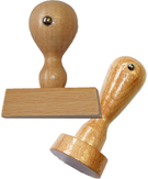 Holzstempel