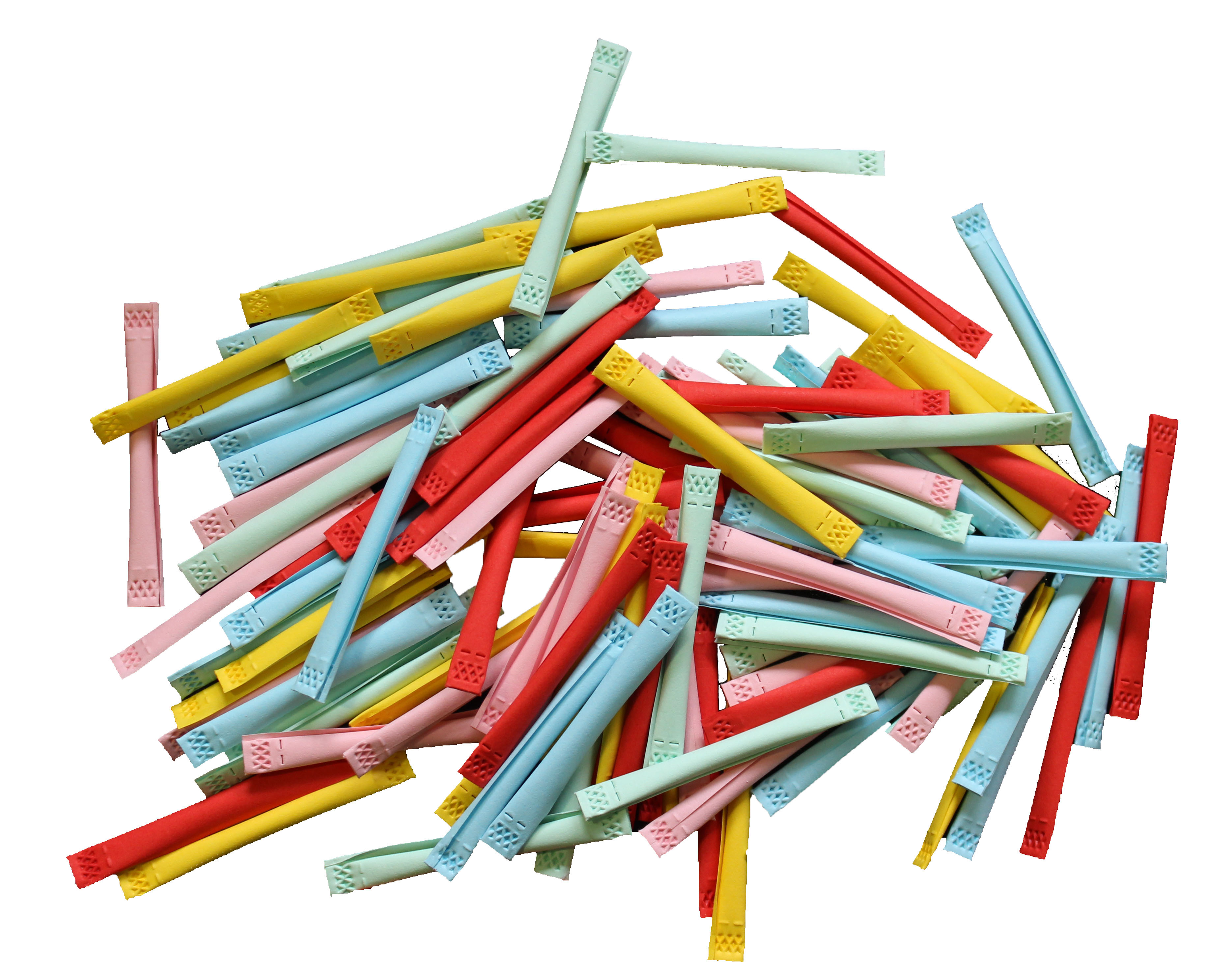 Sicherheitslose, bunt