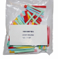 Preview: Sicherheitslose Nieten 100er Pack bunt gemischt