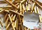 Preview: Röllchenlose Nieten 500er Pack gold