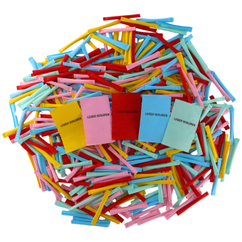 Sicherheitslose Nieten 100er Pack bunt gemischt