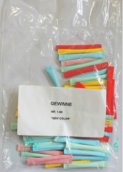 Sicherheitslose Gewinne: 50er Pack, bunt, Los-Nr. 1-8000