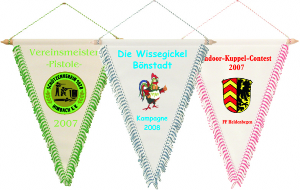 3eck-Wimpel 23x29cm