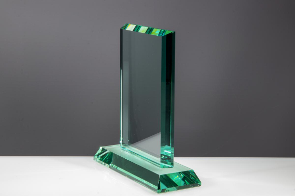 Rechteckiges Jade-Glas in 3 Größen