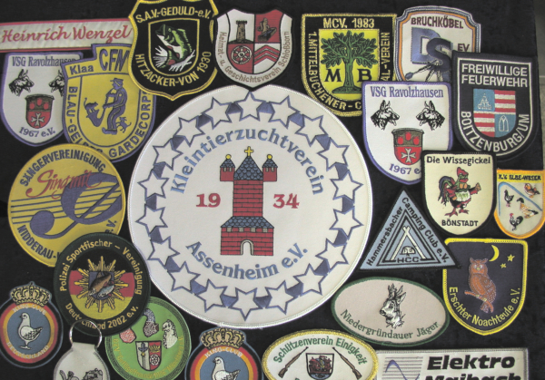 Gestickte Abzeichen