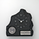 Schieferlook-Standuhr