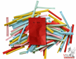 Sicherheitslose Gewinne: 50er Pack, bunt, Los-Nr. 1-8000