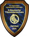 Laser-Targas Wappenform in 2 Größen