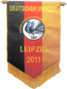 Kleiner gestickter Banner 20 cm x 30 cm