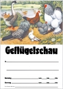 Geflügelplakat mit Vordruck A2