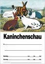 Kaninchenplakat mit Vordruck A2