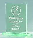 Glasständer mit Lasergravur